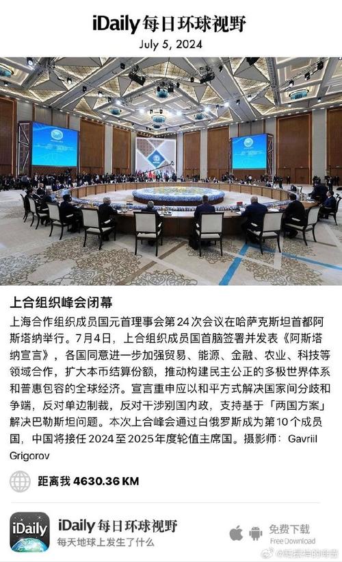 上海合作组织成员国元首理事会关于进一步深化人工智能国际合作的声明