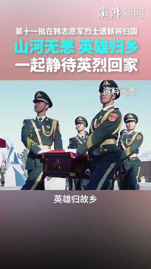 山河无恙英烈归——第十二批在韩中国人民志愿军烈士遗骸迎回安葬记
