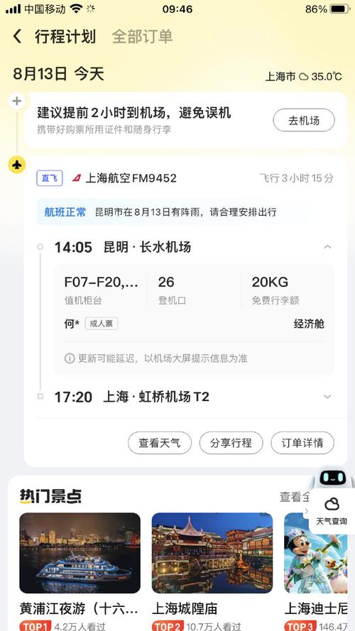 美团旅行：“反向过年”机票预订增84%